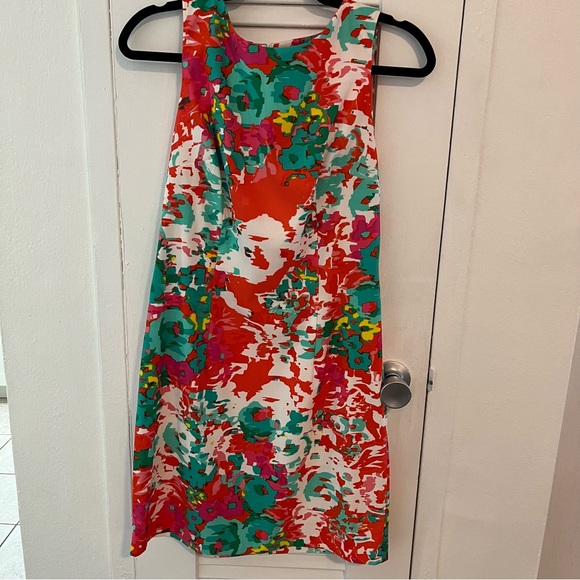Alyx Limited Colorful, Floral Work Dress - Picture 1 of 12